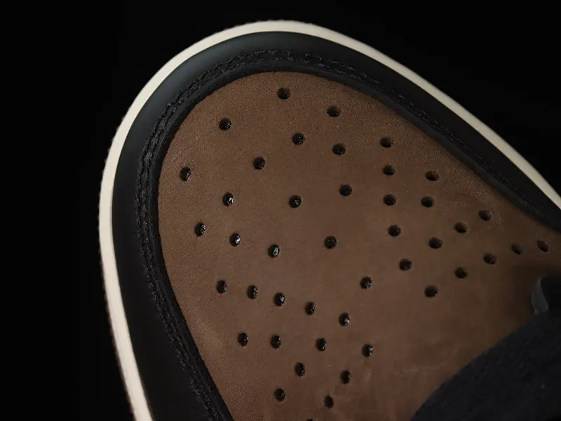 All categories Air Jordan Jordan series basketball shoes Air Jordan 1 High P version Air Jordan 1 High OG "Black Cement" AJ1 Joe 1 Mocha black toe DZ5485-020